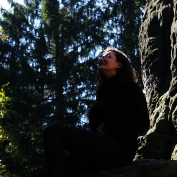 Anmerkungs-Blockpost™ mit Grinsen