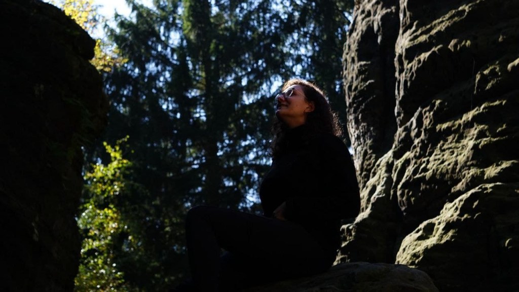 Anmerkungs-Blockpost™ mit Grinsen